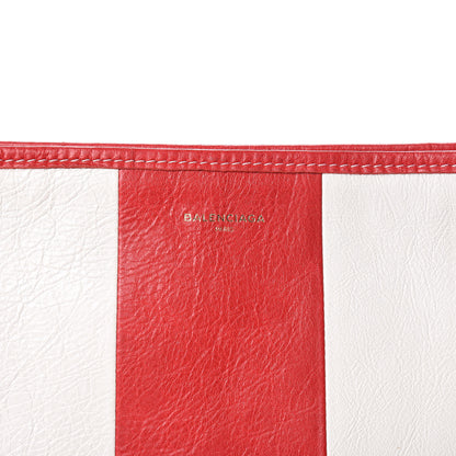 Balenciaga Agneau Arena Multicolore Bazar Pouch Bleu White Rouge 10 of 10