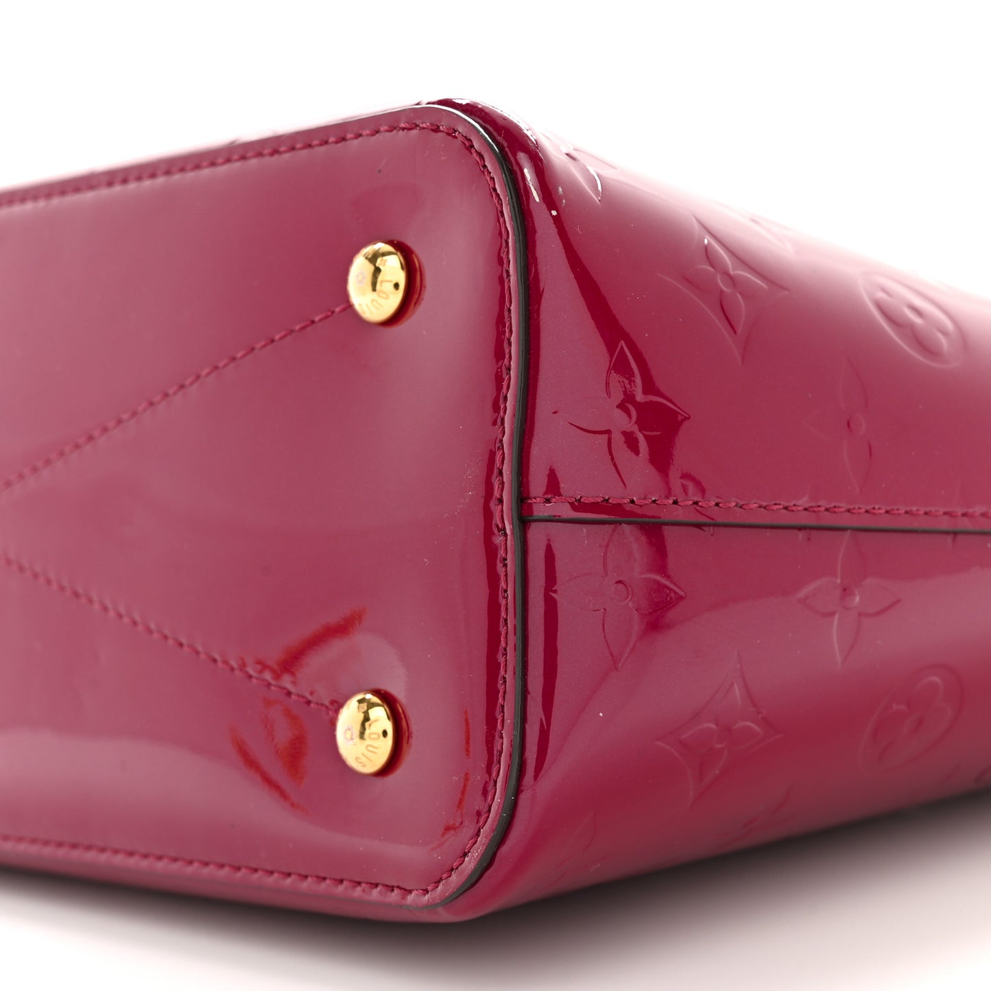 LOUIS VUITTON Vernis Long Beach PM Magenta