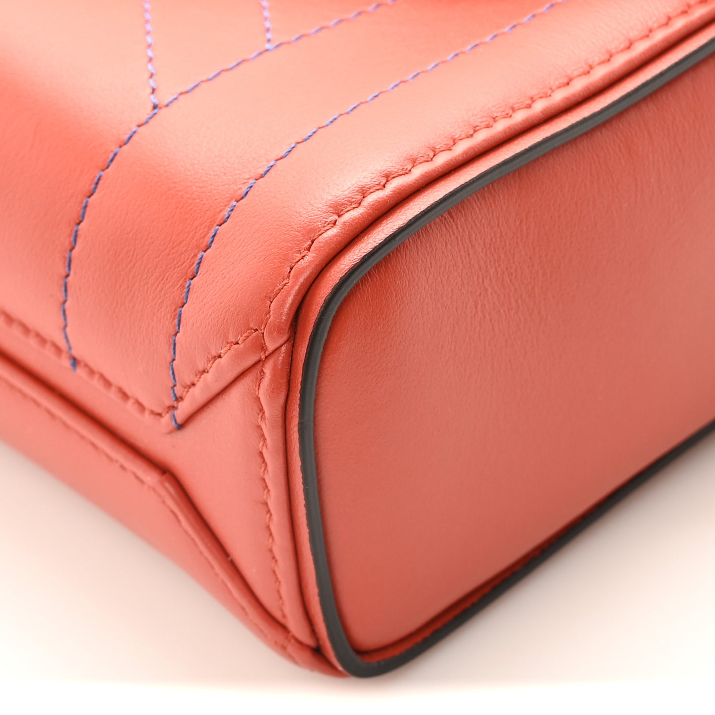 Calfskin Small Eden Red Blue