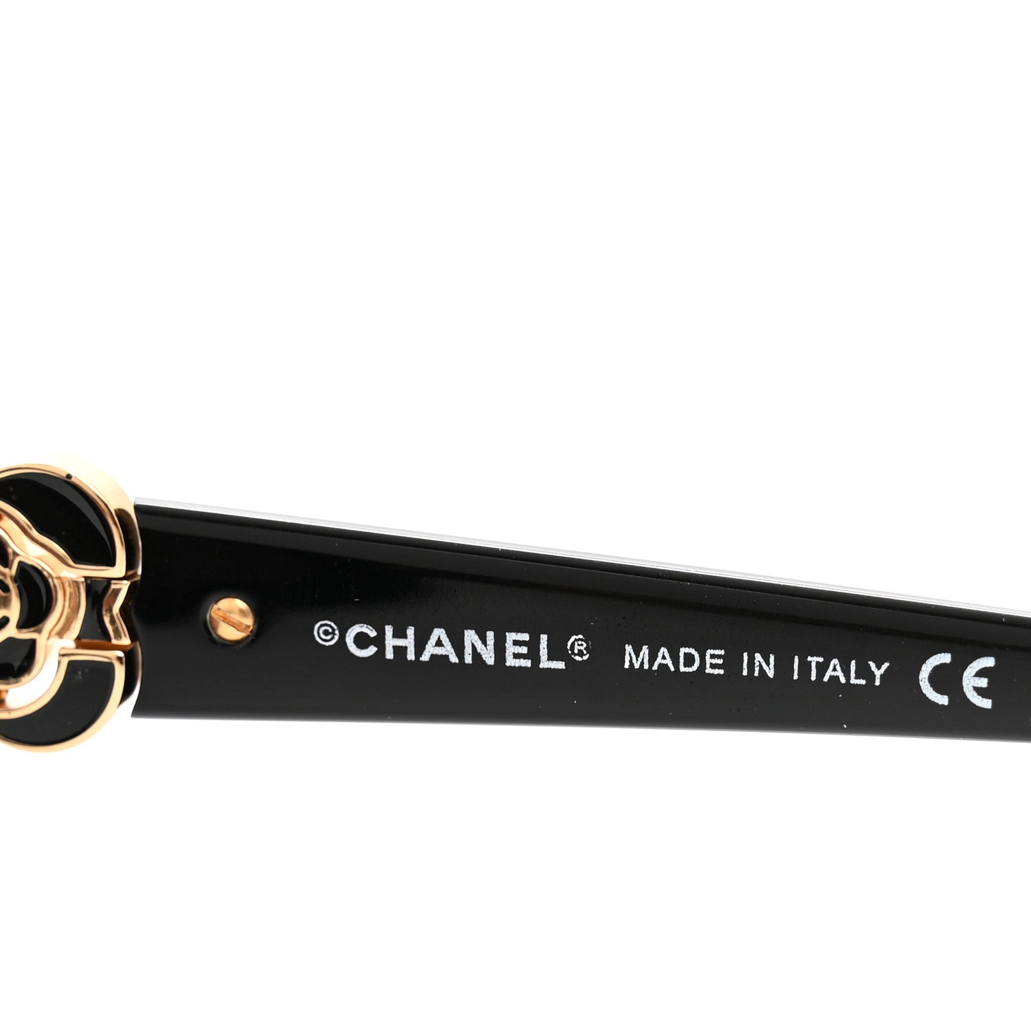 Chanel Crystal Camellia CC Sunglasses 5127-B Black 6 of 6