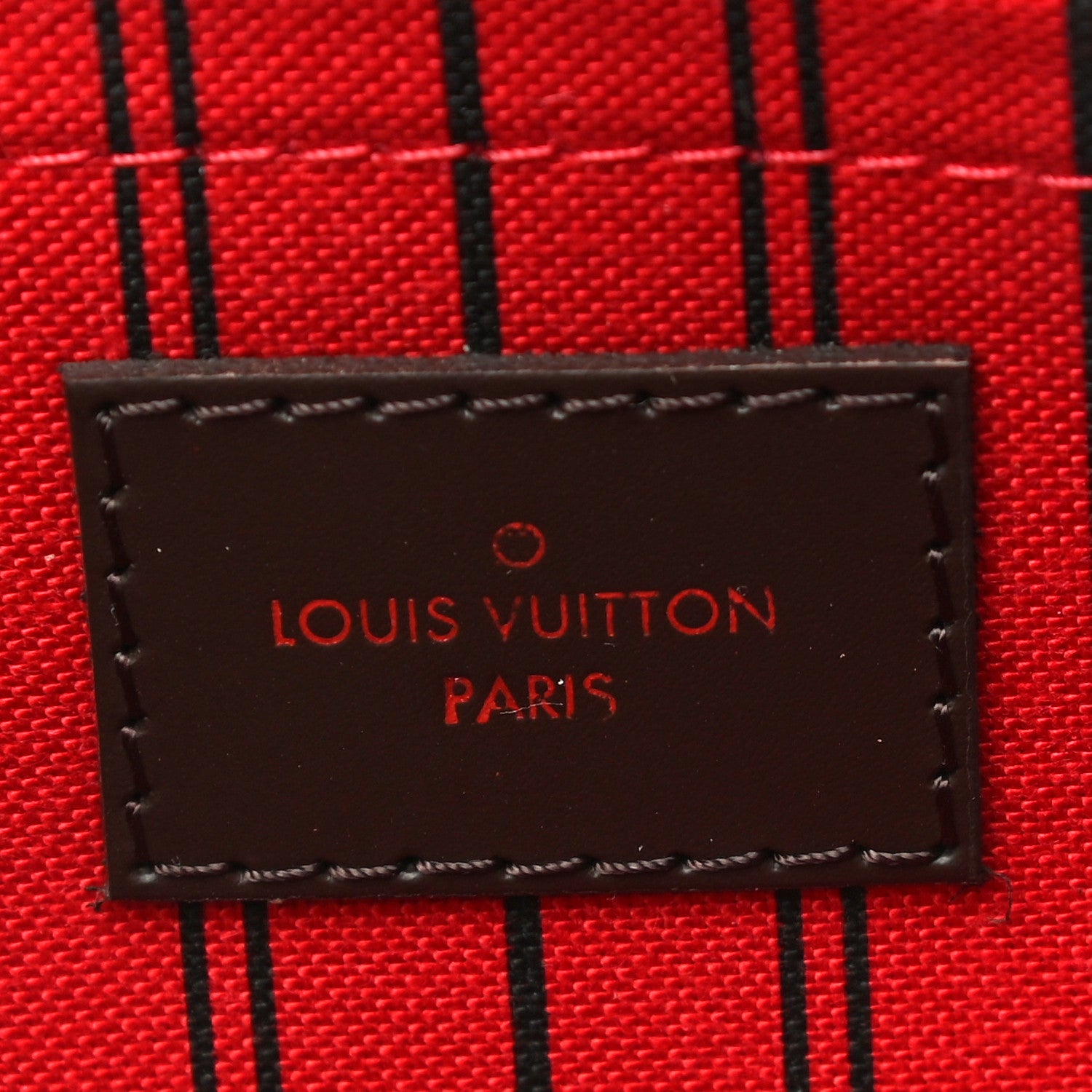 Louis Vuitton Damier Ebene Neverfull MM GM Pochette 6 of 10