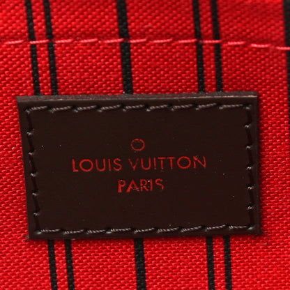 Louis Vuitton Damier Ebene Neverfull MM GM Pochette 6 of 10