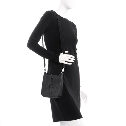 Hermes Epsom Evelyne TPM Black 2 of 8