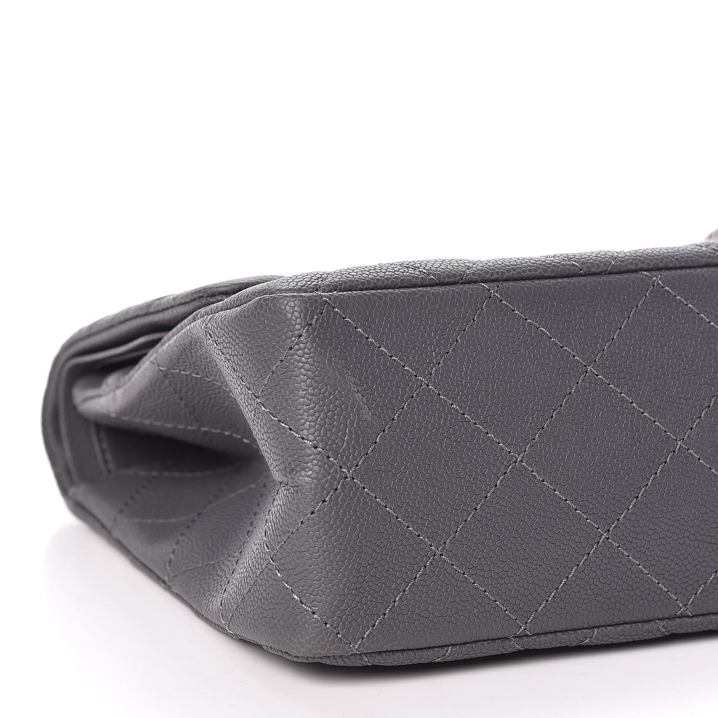 Caviar Quilted 2.55 Reissue 227 Flap Dark Grey