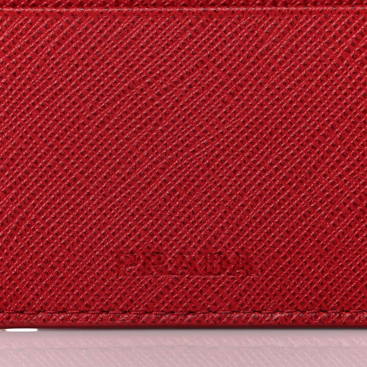 Saffiano Cahier Continental Flap Travel Wallet Fuoco