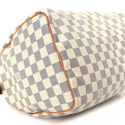 Louis Vuitton Damier Azur Speedy 30 9 of 10