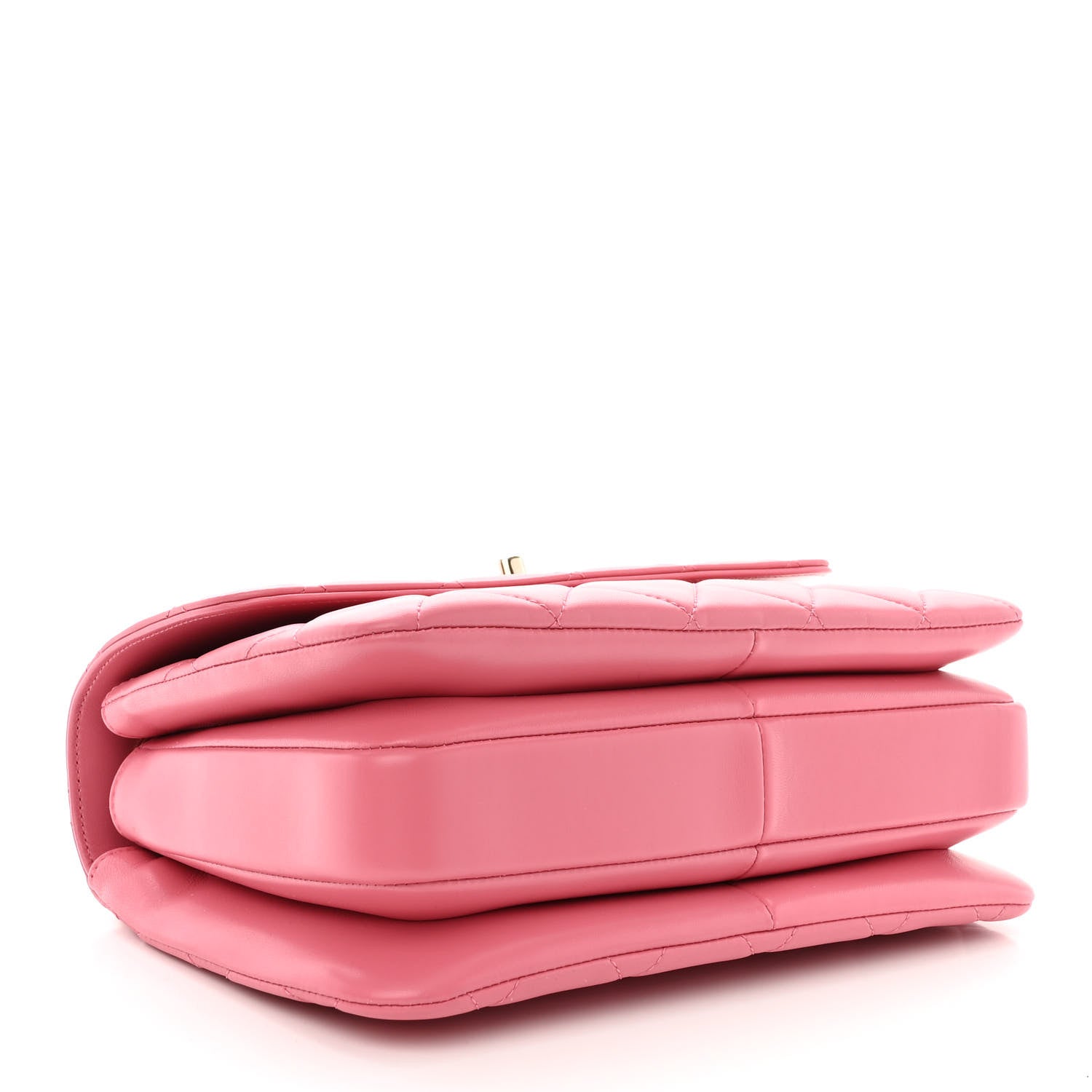 Chanel Lambskin Quilted Small Trendy CC Flap Dual Handle Bag Dark Pink 4 of 10