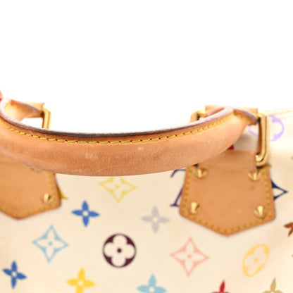 Louis Vuitton Monogram Multicolor Speedy 30 White 19 of 21