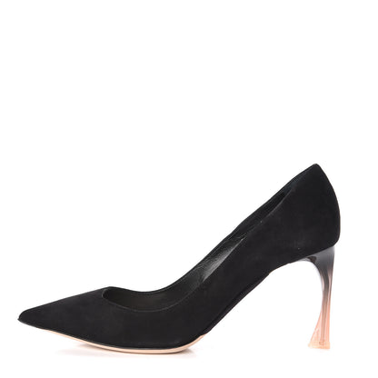 Christian Dior Suede Songe Pumps 38 Black 1 of 11