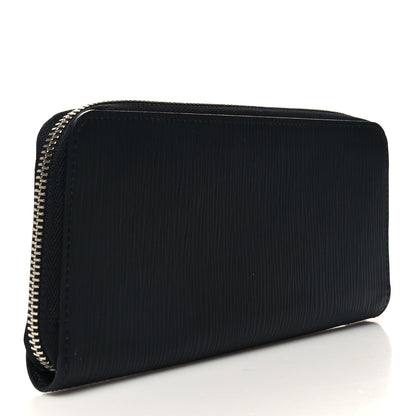 Louis Vuitton Epi Zippy Vertical Wallet Black 3 of 8