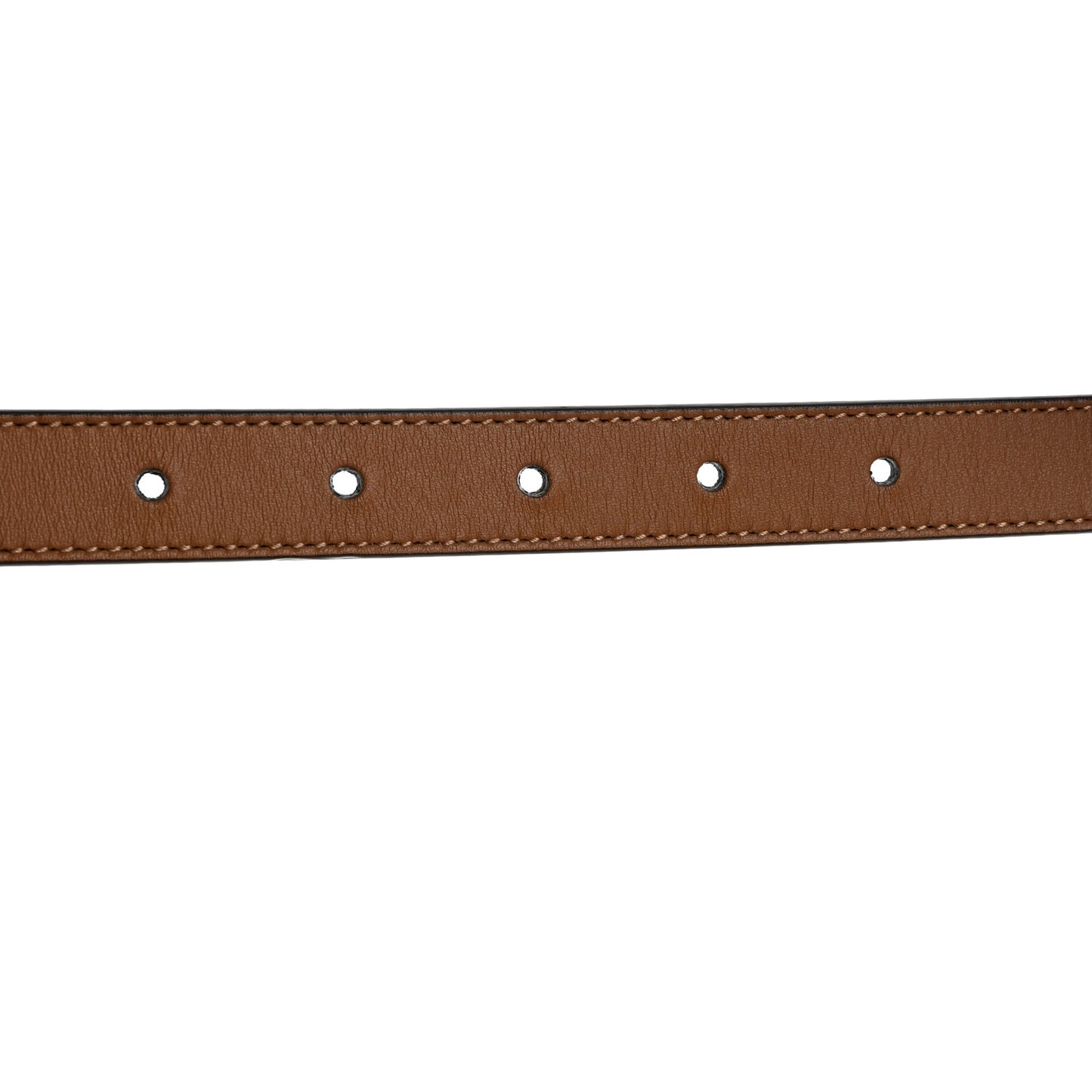 Moon Calfskin Double G 20mm Belt 80 32 Natural Tan