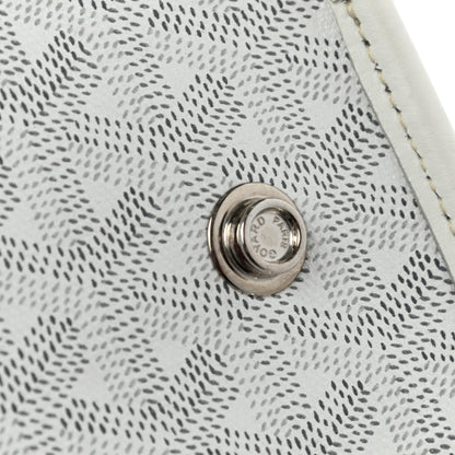 Goyard Goyardine Caravelle 50 Folding Suitcase White 11 of 14