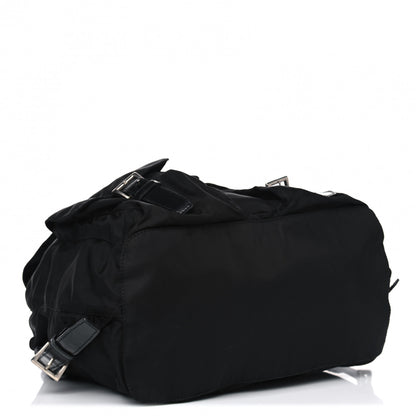 Prada Nylon Vela Medium Backpack Black 3 of 4