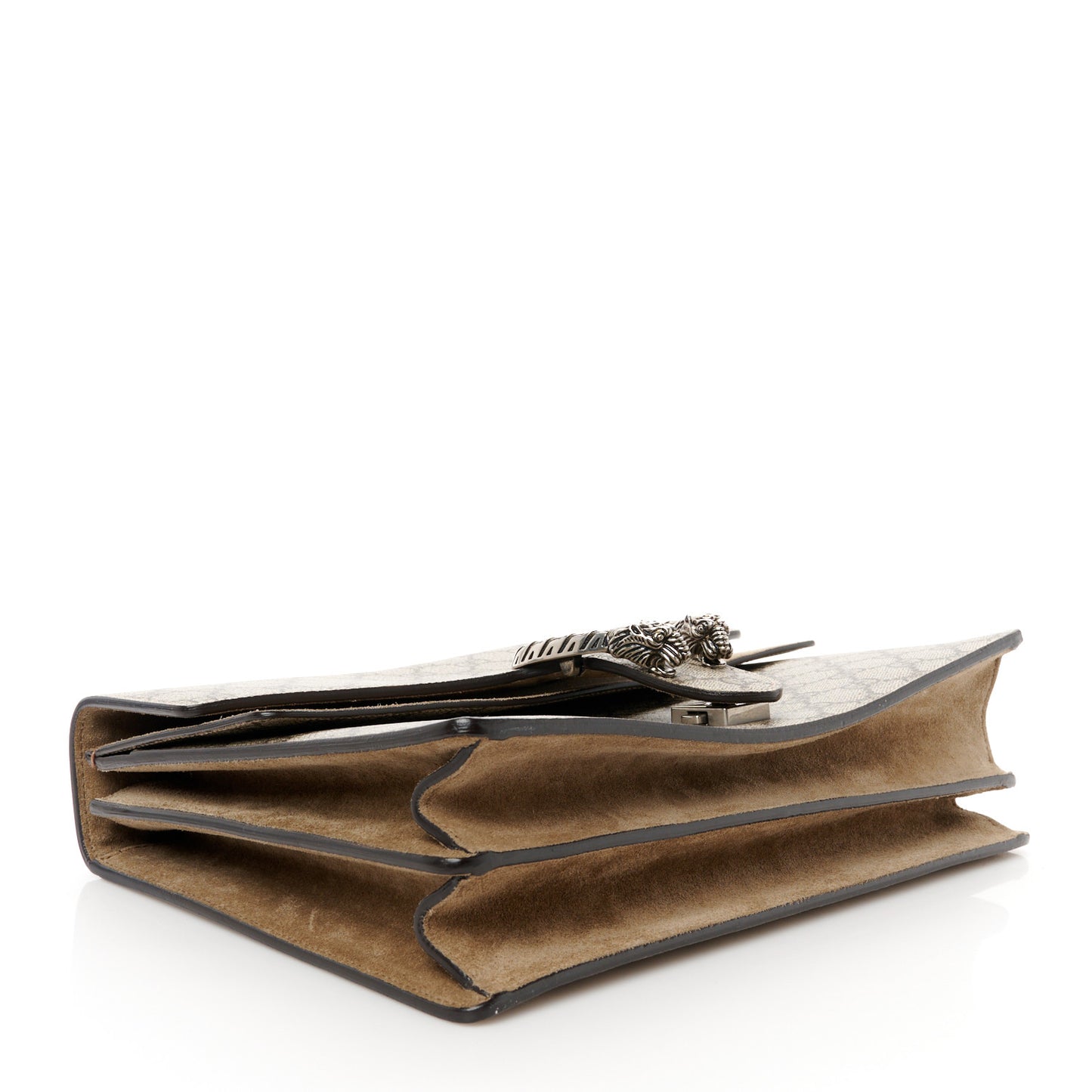 GG Supreme Monogram Medium Dionysus Shoulder Bag Taupe