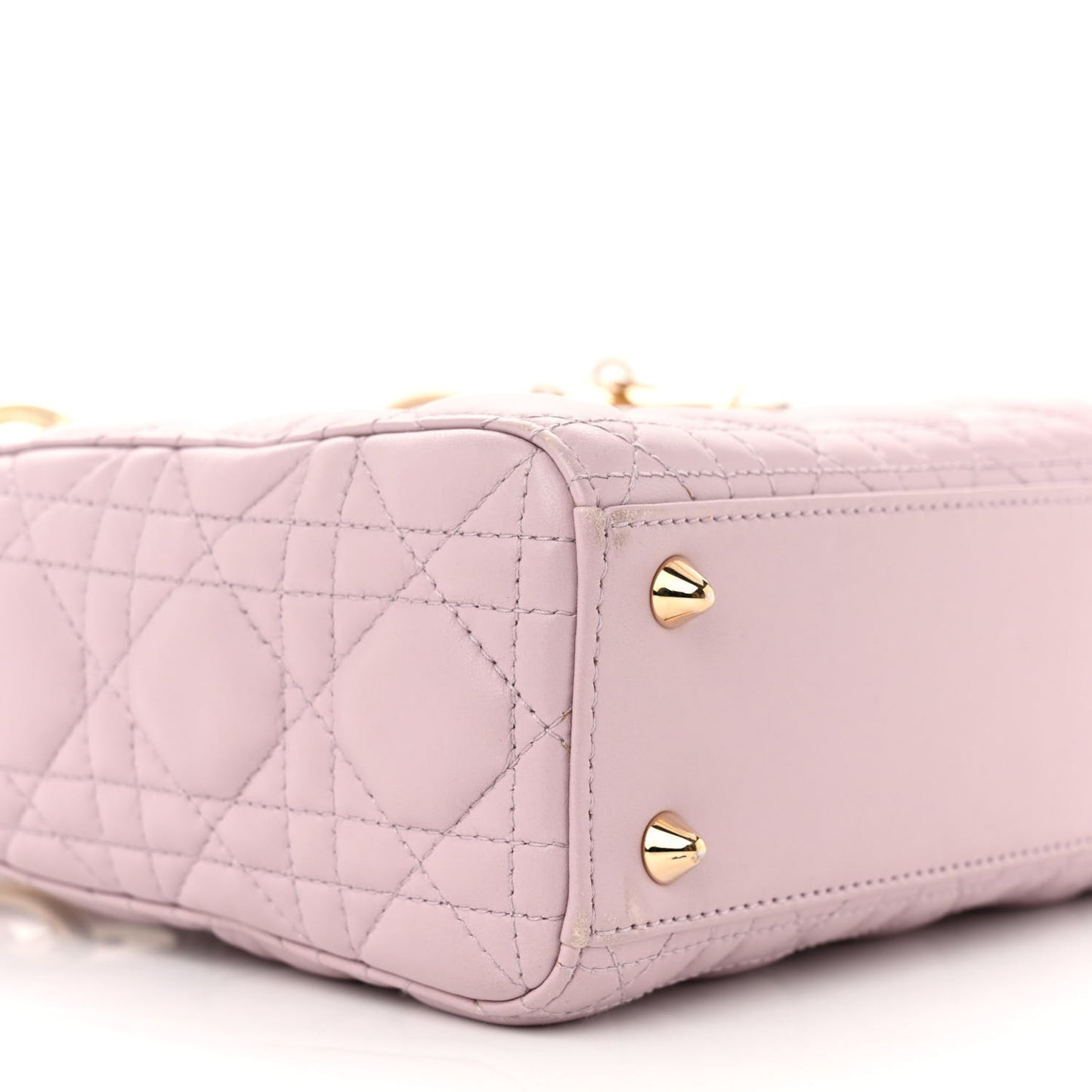 Lambskin Cannage Small My ABCDior Lady Dior Light Pink