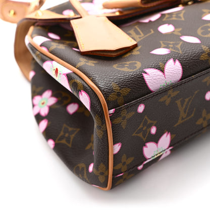 Louis Vuitton Monogram Cherry Blossom Sac Retro Bag Brown 9 of 11