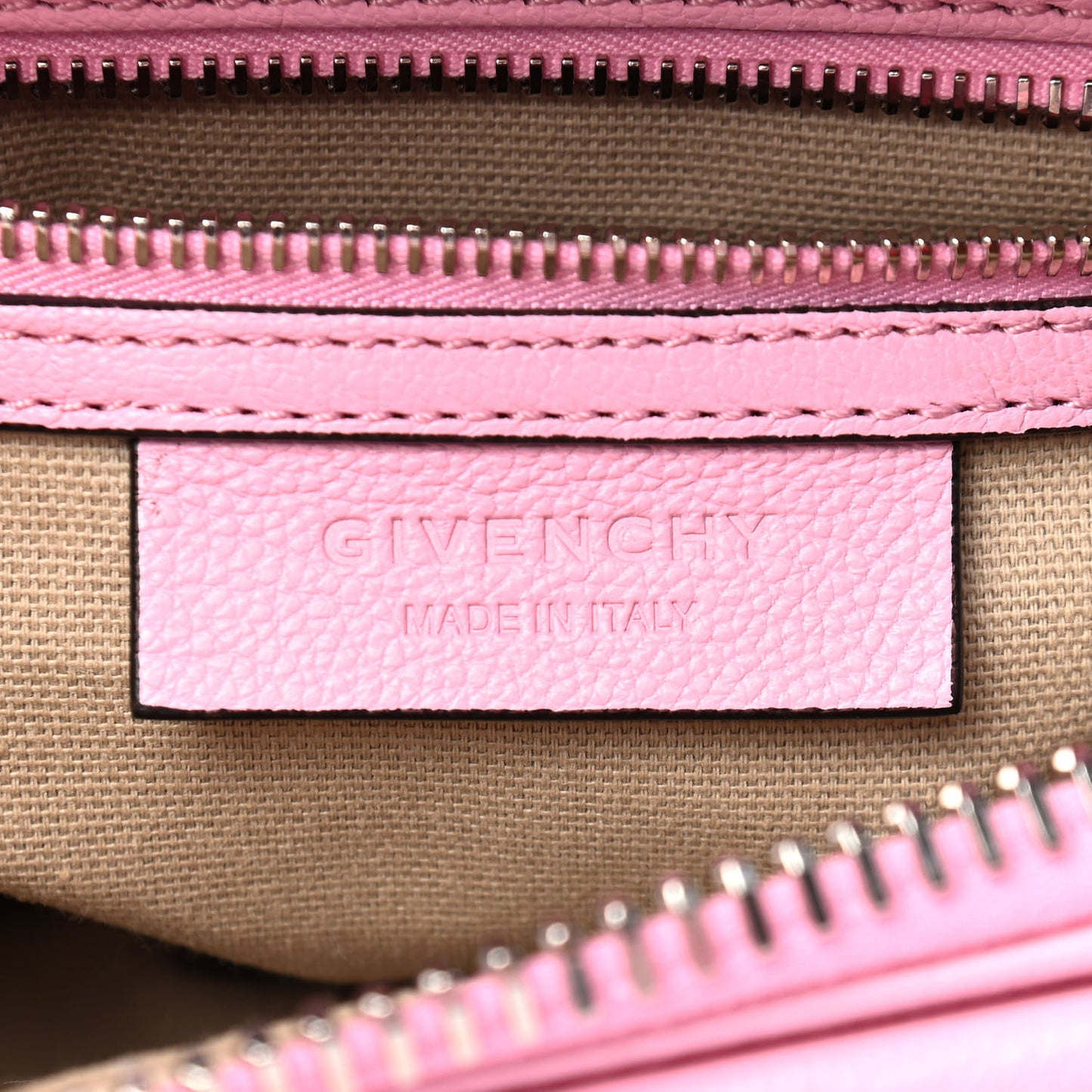 Sugar Goatskin Mini Antigona Baby Pink