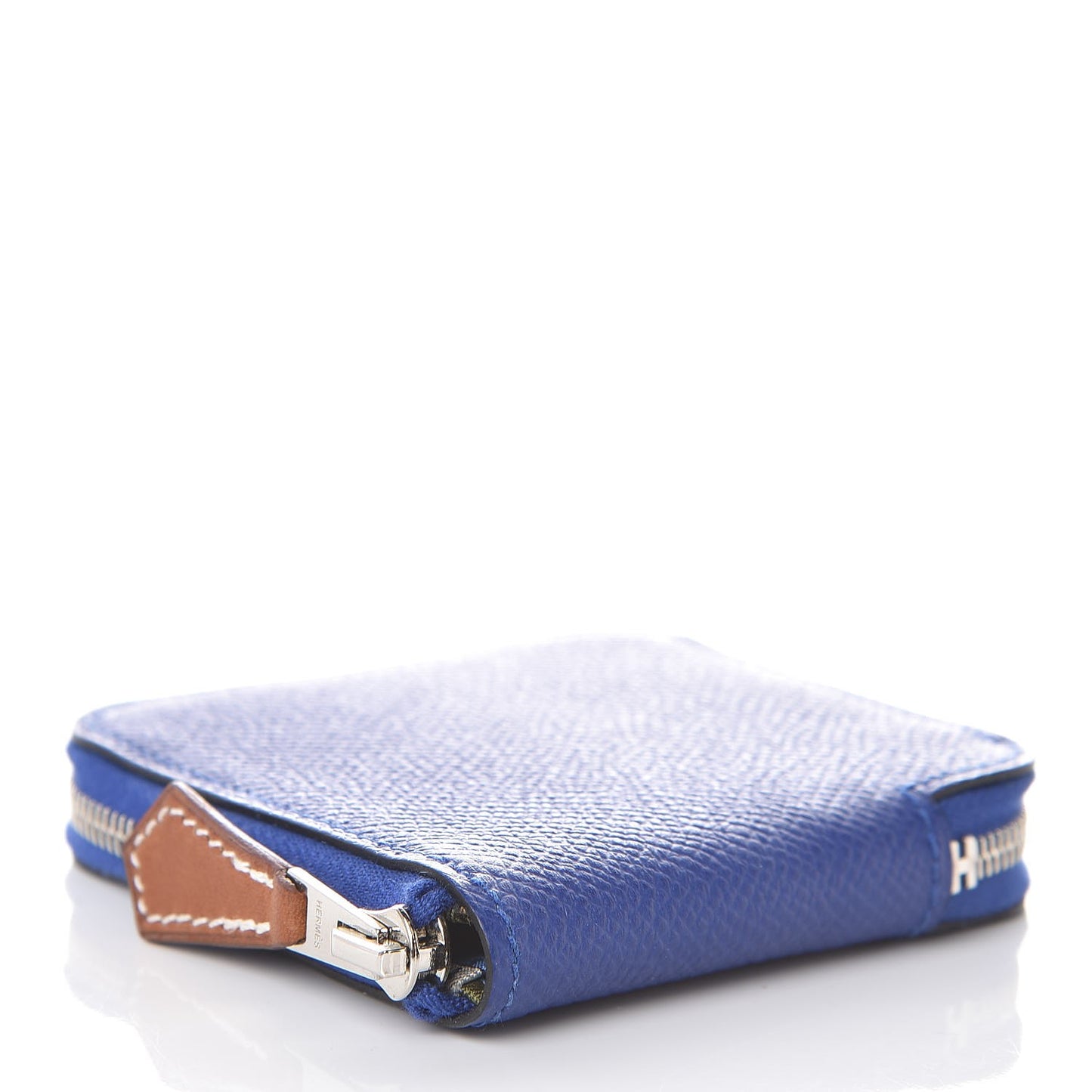 Epsom Silk'in Coin Purse Bleu Electrique