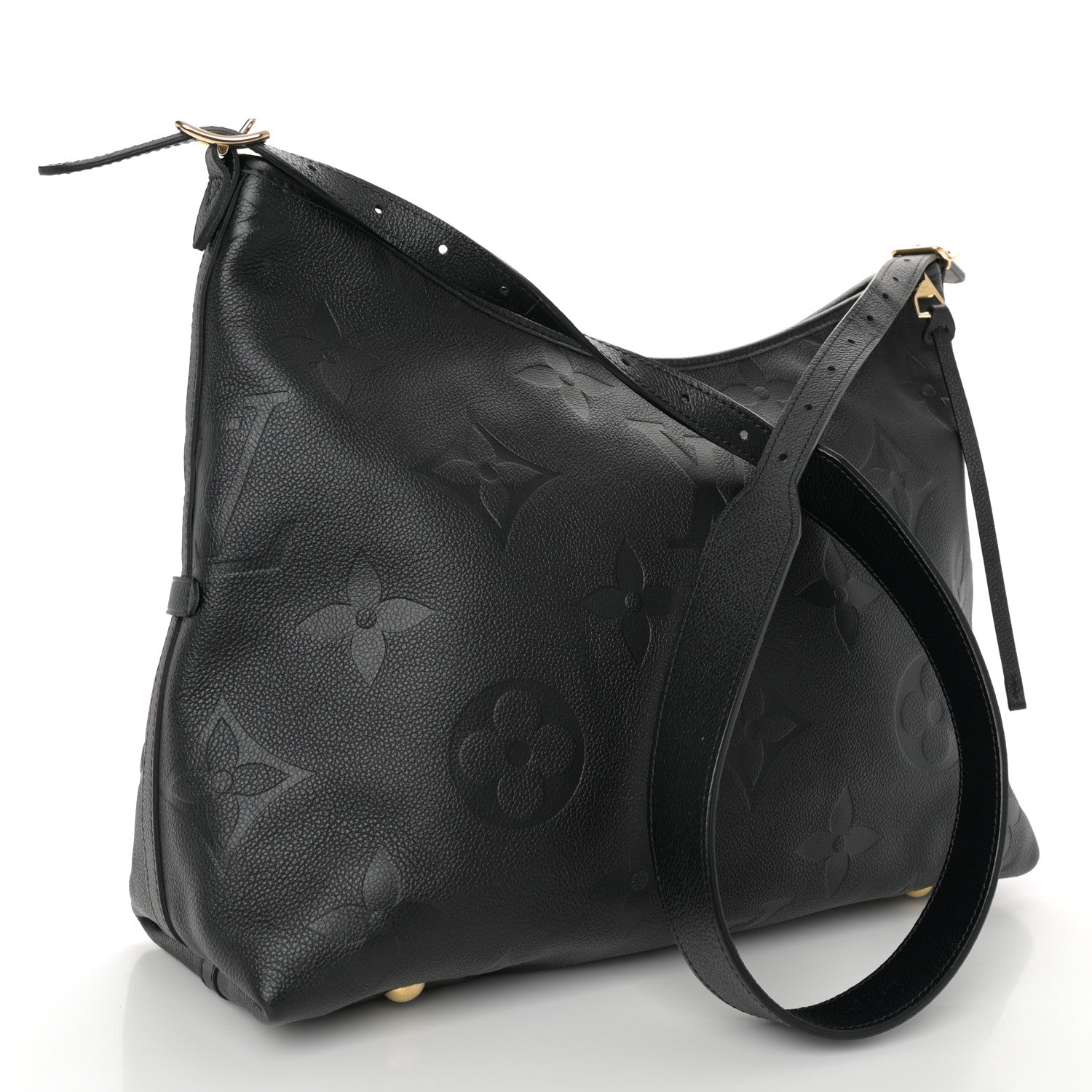 Louis Vuitton Empreinte Monogram Giant Carryall MM Black 3 of 9