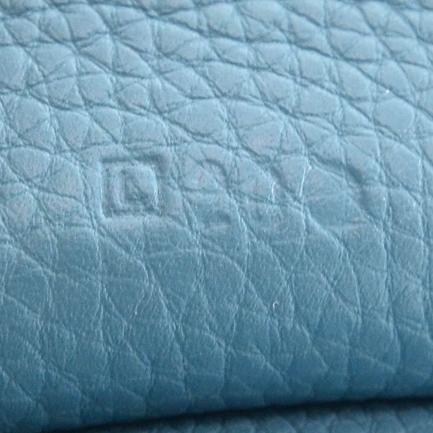 Hermes Clemence Sherpa Backpack Blue Jean 6 of 7