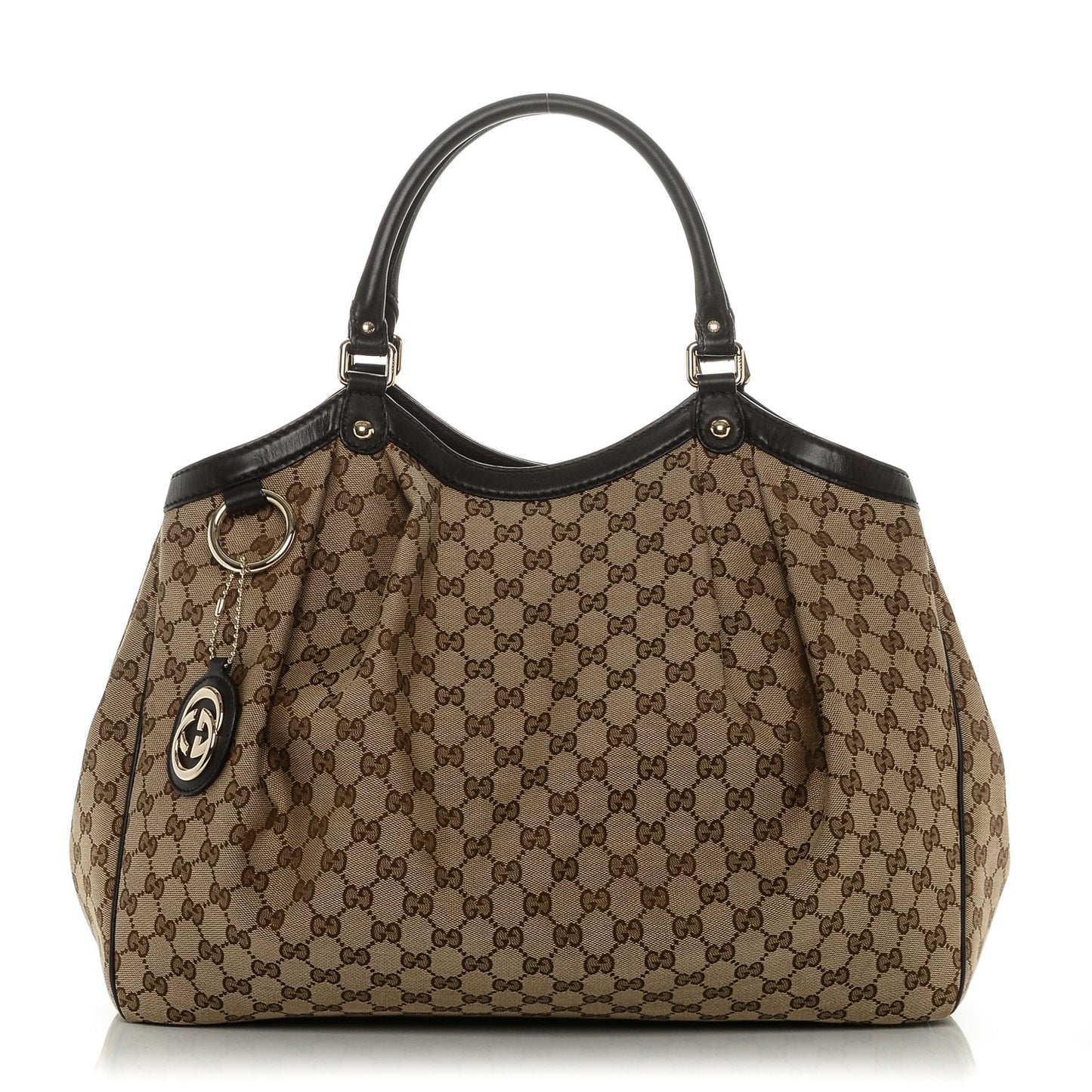 Monogram Large Sukey Tote Dark Brown