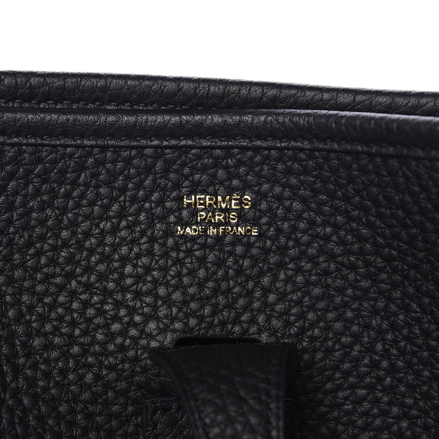 Hermes Taurillon Clemence Evelyne III PM Black 6 of 15