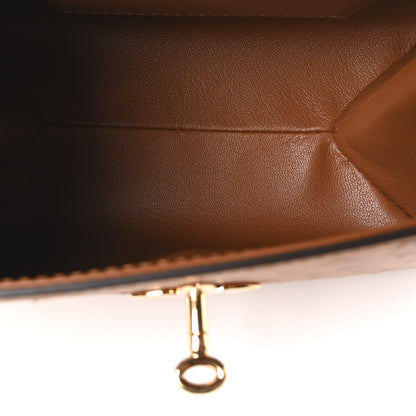 Louis Vuitton Ostrich Rose Des Vents Mini Cognac 6 of 11