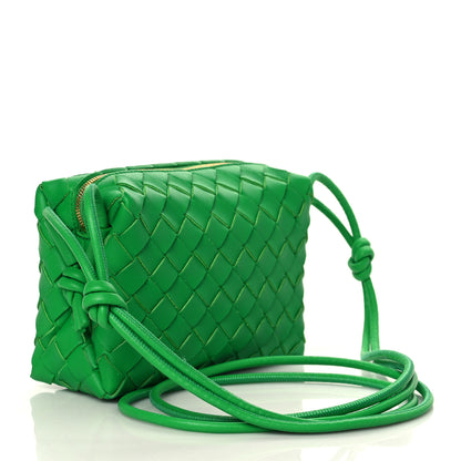 Bottega Veneta Nappa Intrecciato Mini Loop Camera Bag Parakeet 3 of 9