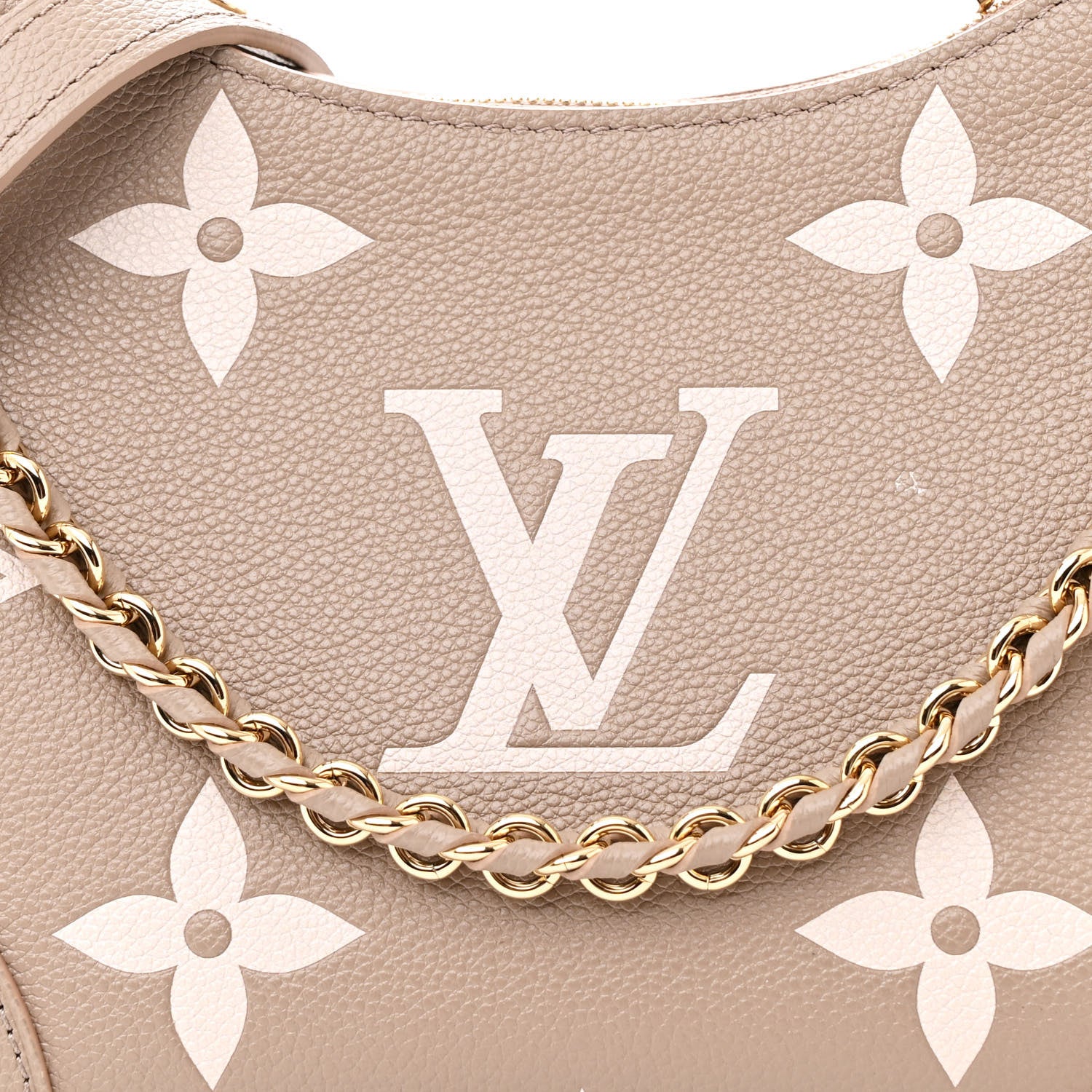 Louis Vuitton Empreinte Monogram Giant Boulogne NM Dove Cream 7 of 10