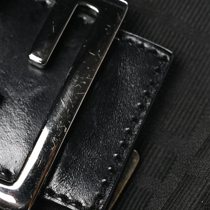 Fendi Zucca Mini Baguette Black 10 of 10