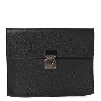 Louis Vuitton Taiga Minuto Briefcase Ardoise 1 of 7