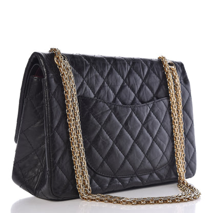 Chanel Aged Calfskin Quilted 2.55 Reissue 226 Flap Black 3 of 10