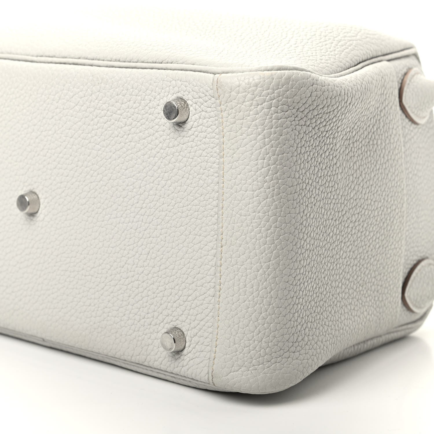 Hermes Taurillon Clemence Lindy 30 Gris Perle 7 of 8
