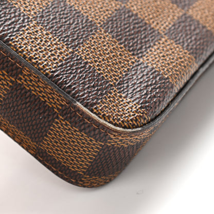 Louis Vuitton Damier Ebene Pochette Felicie Chain Wallet 12 of 16
