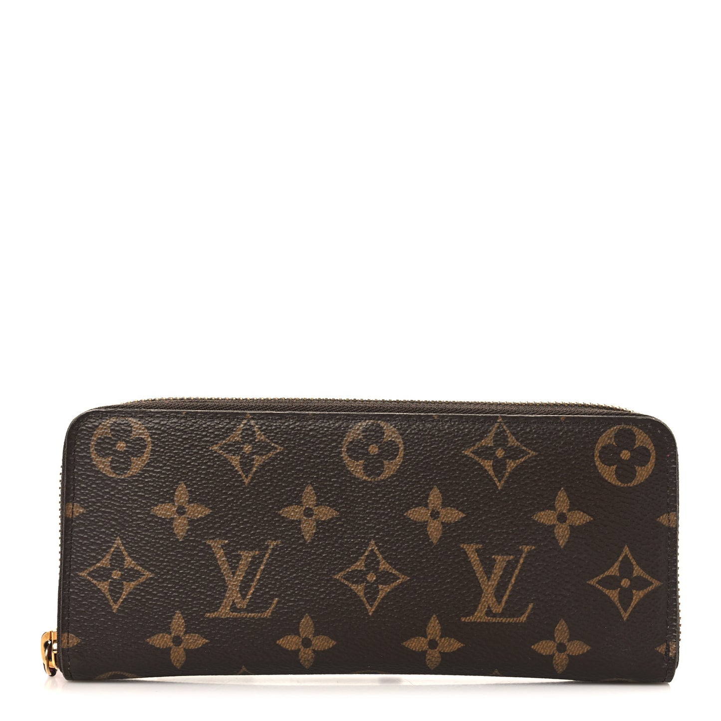 Monogram Clemence Wallet Fuchsia