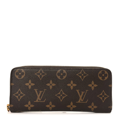 Louis Vuitton Monogram Clemence Wallet Fuchsia 1 of 6