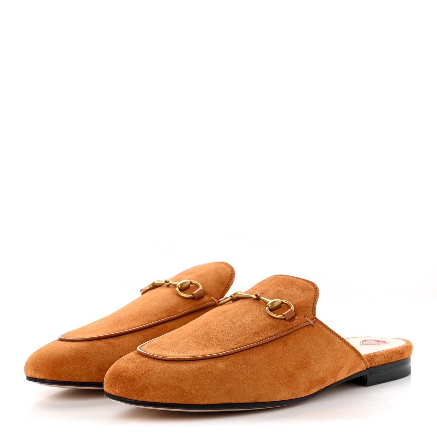 Suede Cachemire Malaga Kid Womens Princetown Slippers 40 Blondie Cognac