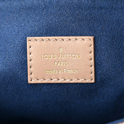 Louis Vuitton Lambskin Embossed Monogram Coussin PM Taupe 6 of 10