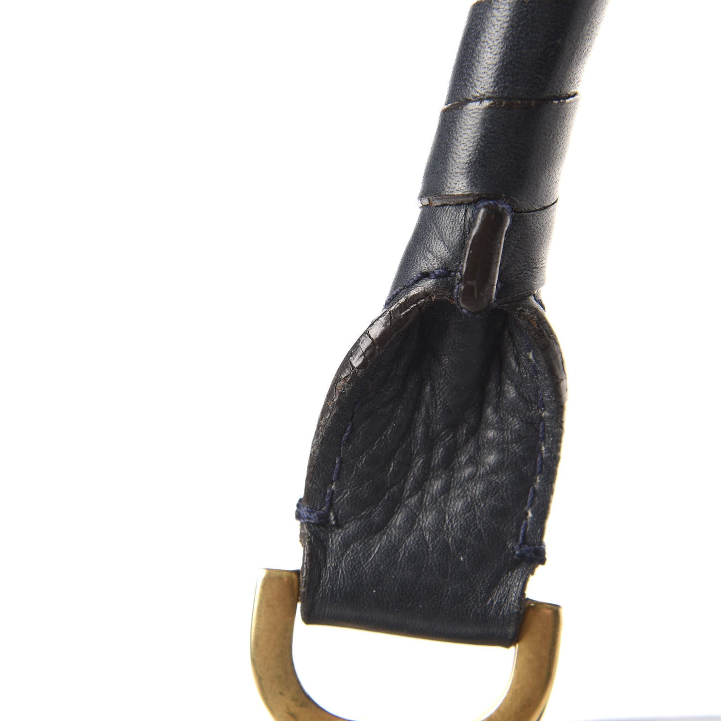 Calfskin Medium Marcie Satchel Navy