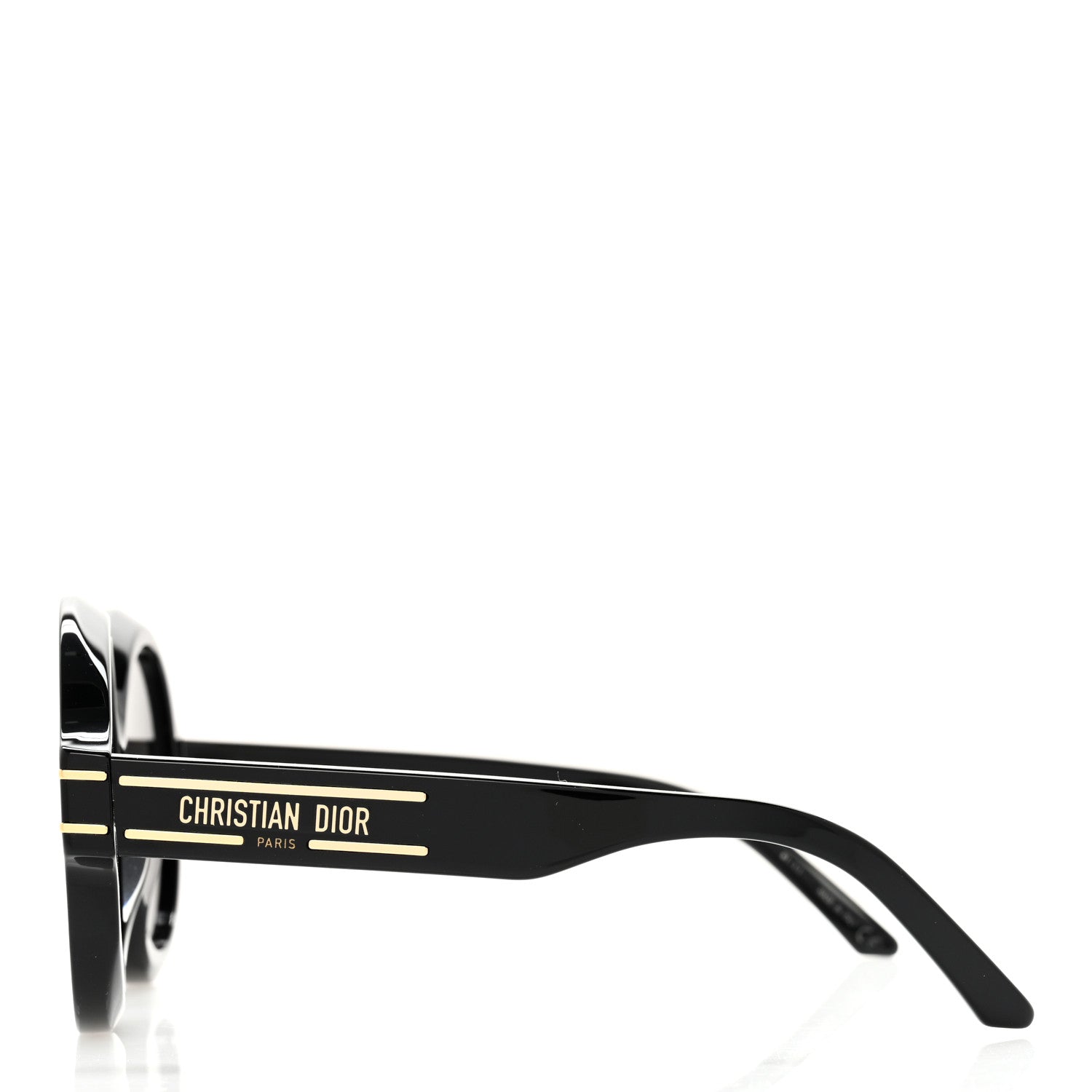 Christian Dior Diorsignature R1U Round Sunglasses Black 3 of 9