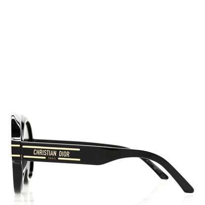 Christian Dior Diorsignature R1U Round Sunglasses Black 3 of 9