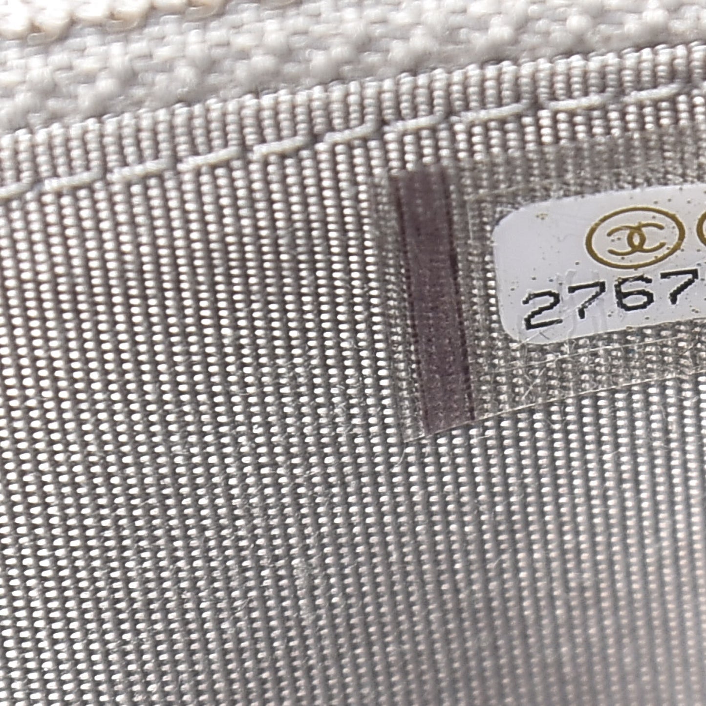 Caviar Quilted Boy Small Zip Around Wallet Grey