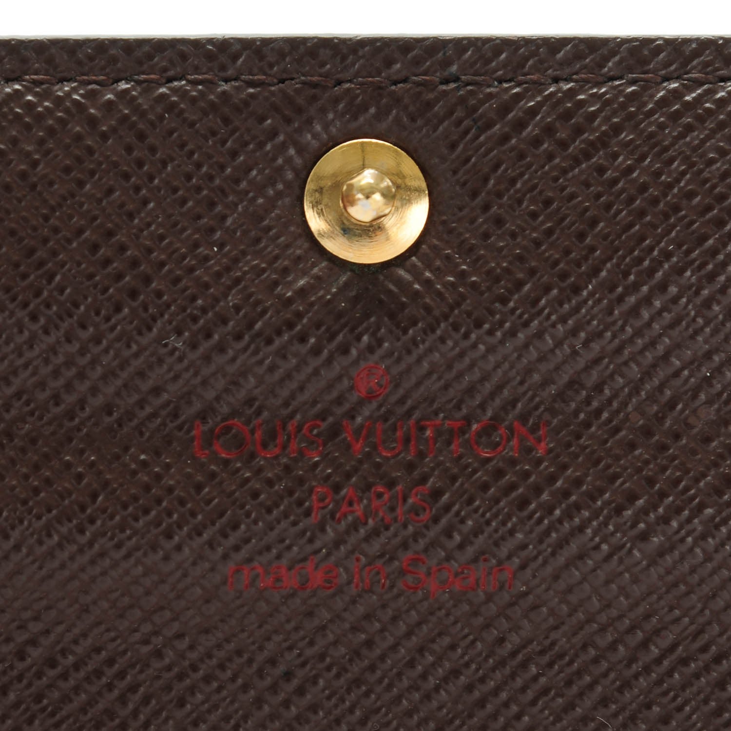 Louis Vuitton Damier Ebene Sarah Wallet 6 of 10