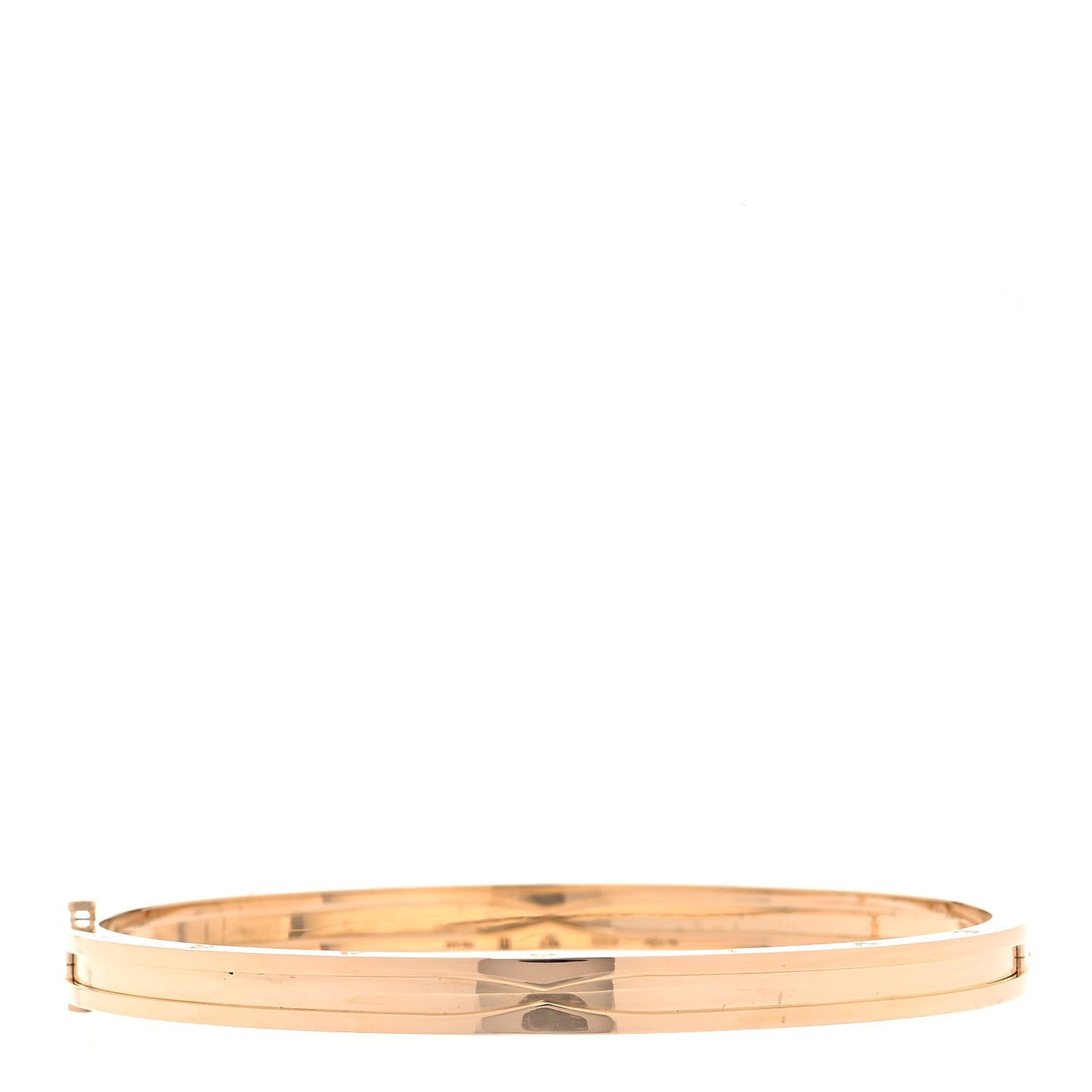 18K Yellow Gold Narrow B.Zero1 Bangle Bracelet M