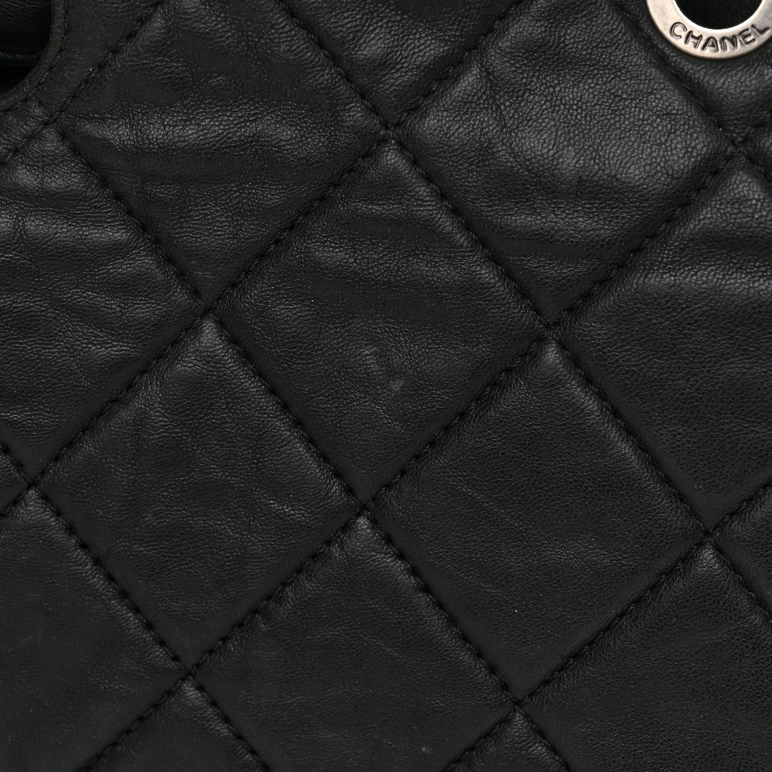Chanel Washed Lambskin Maxi Take Away Flap Bag Black 11 of 16