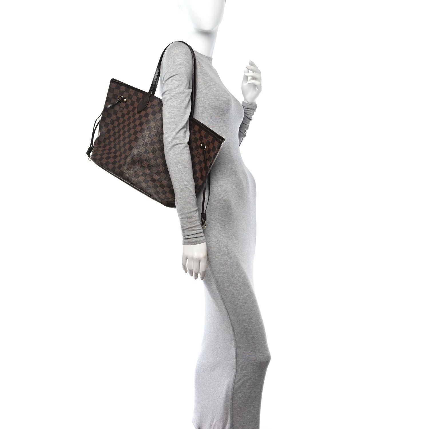 Louis Vuitton Damier Ebene Neverfull MM 2 of 11