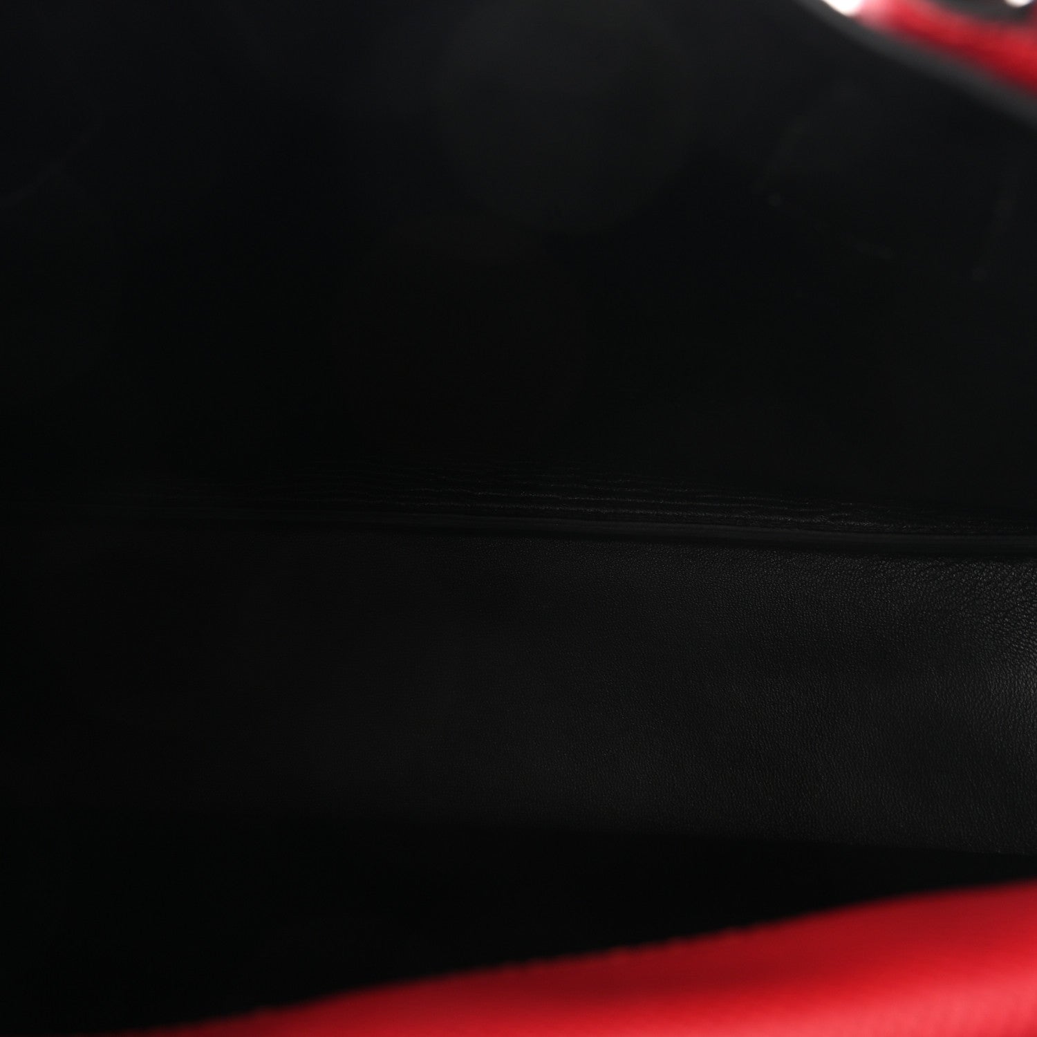 Prada Saffiano Cuir Medium Double Bag Fuoco 5 of 9