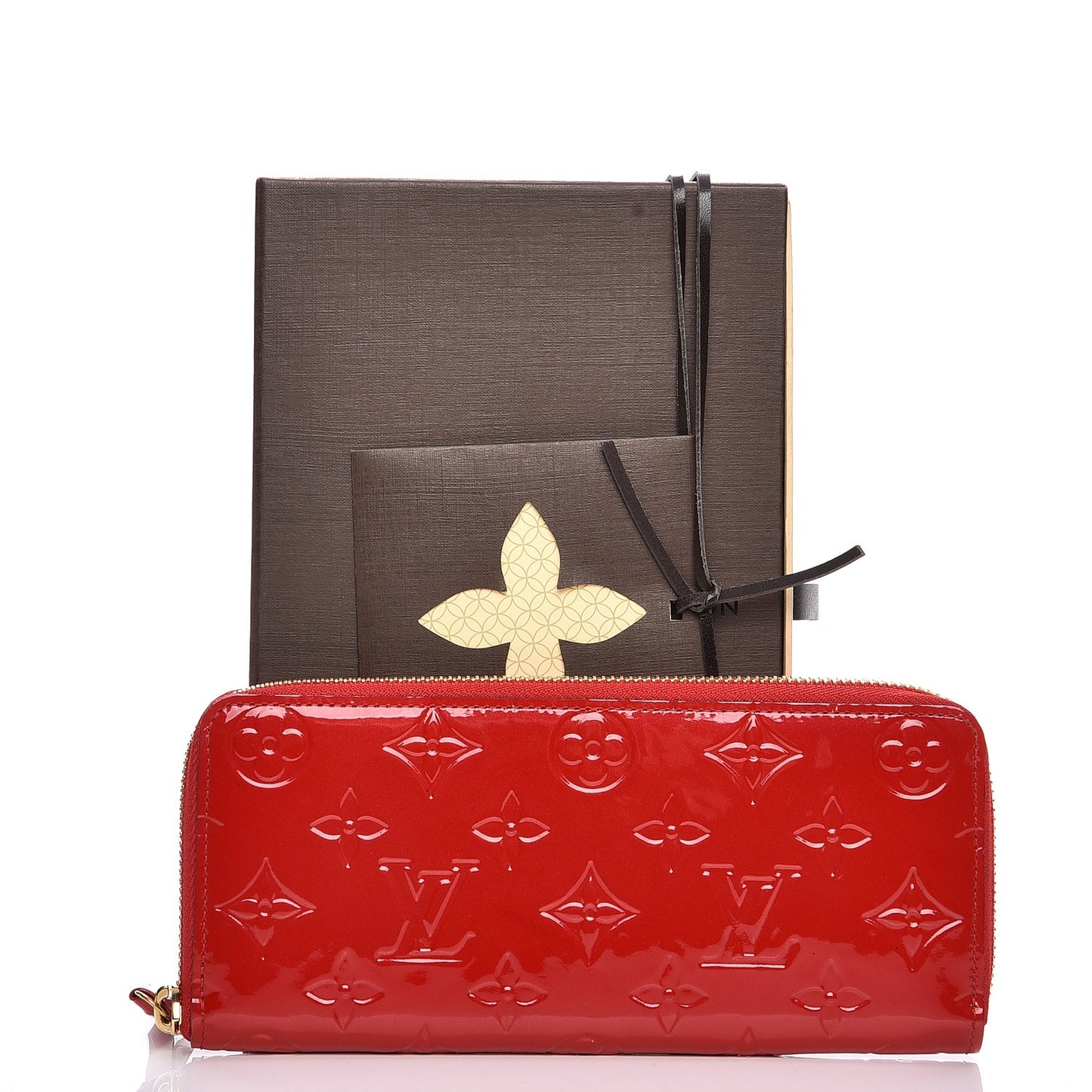 Vernis Clemence Wallet Cherry