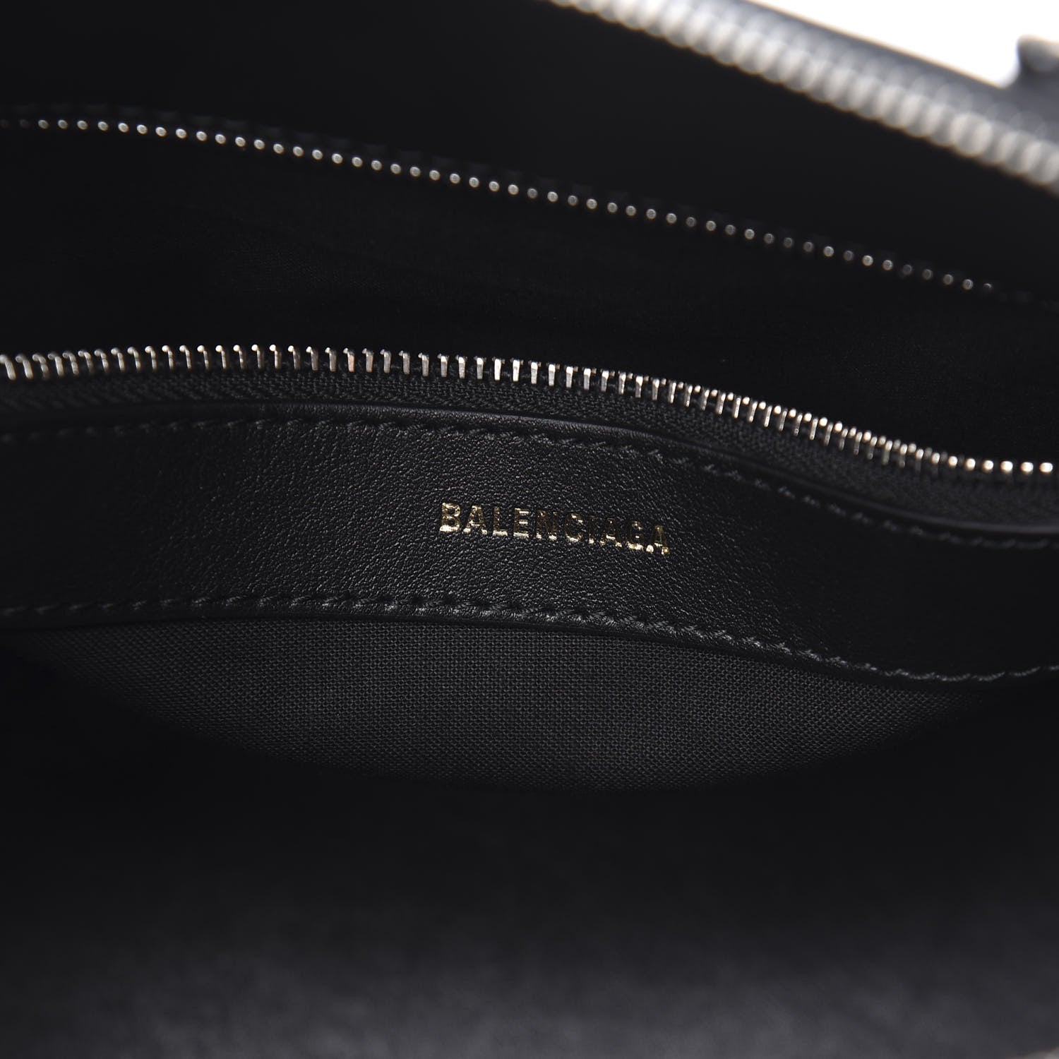 Balenciaga Calfskin You Are The World S Ville Top Handle Bag Black Multicolor 7 of 11