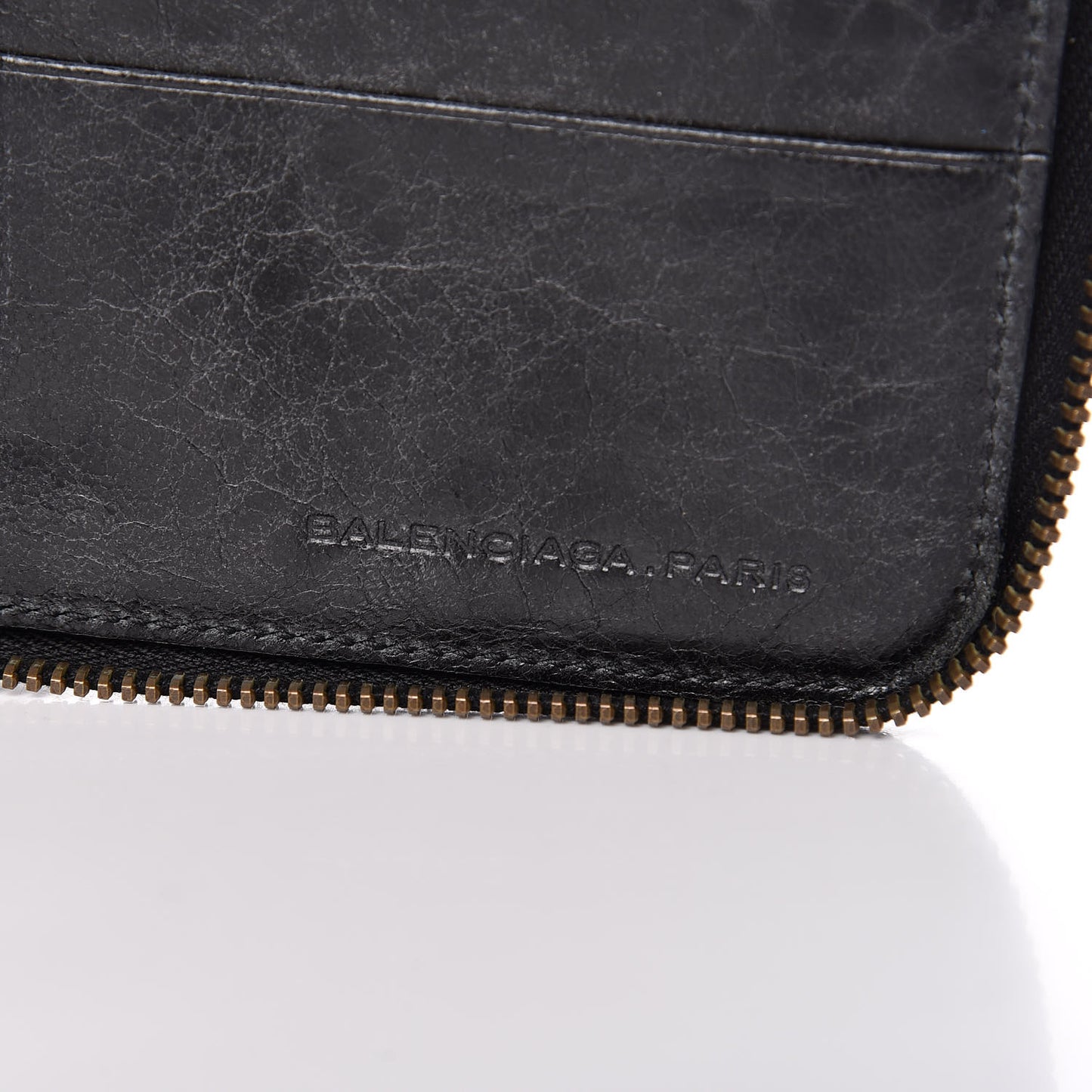 Agneau Classic Hardware Compagnon Wallet Black